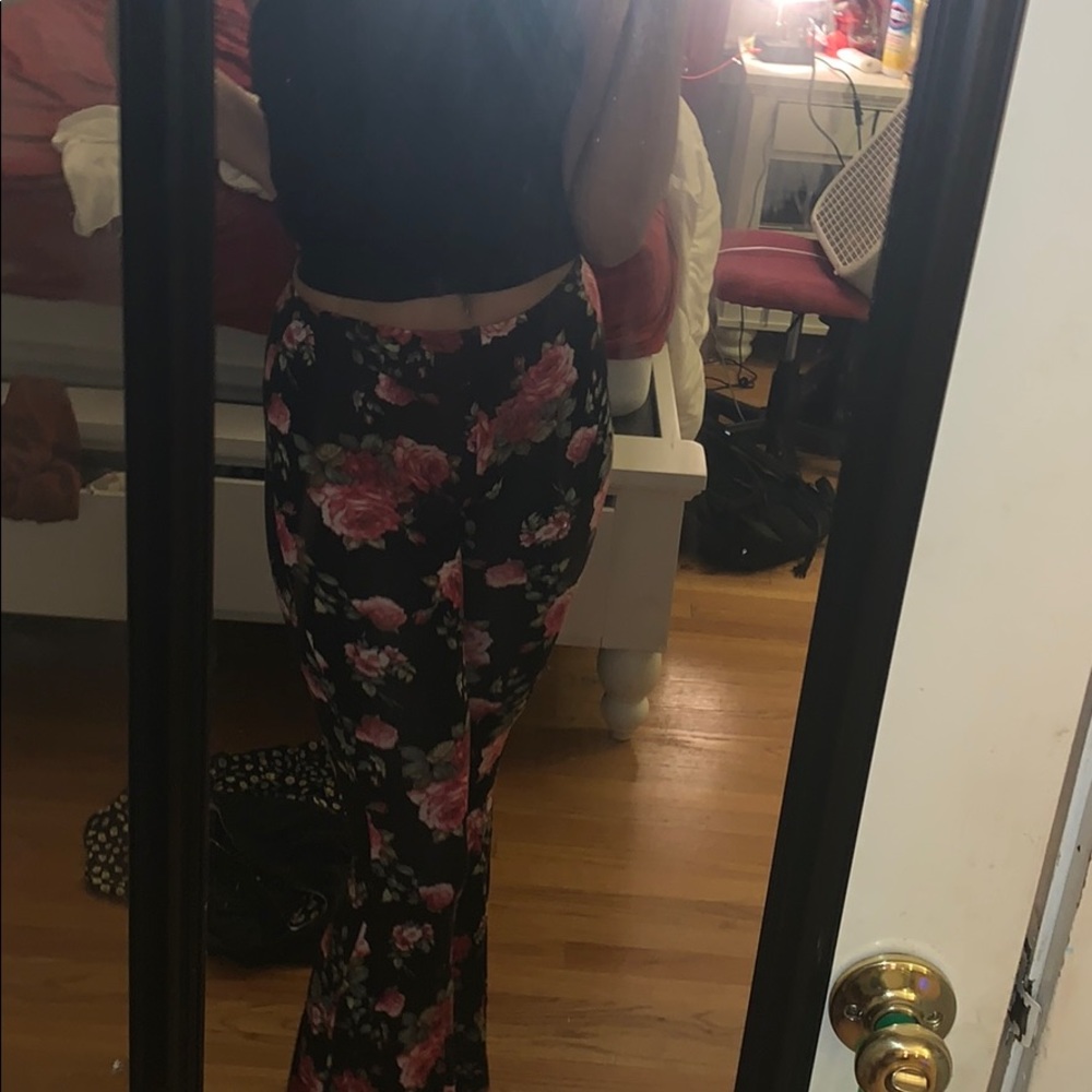 Soft yoga flare pants